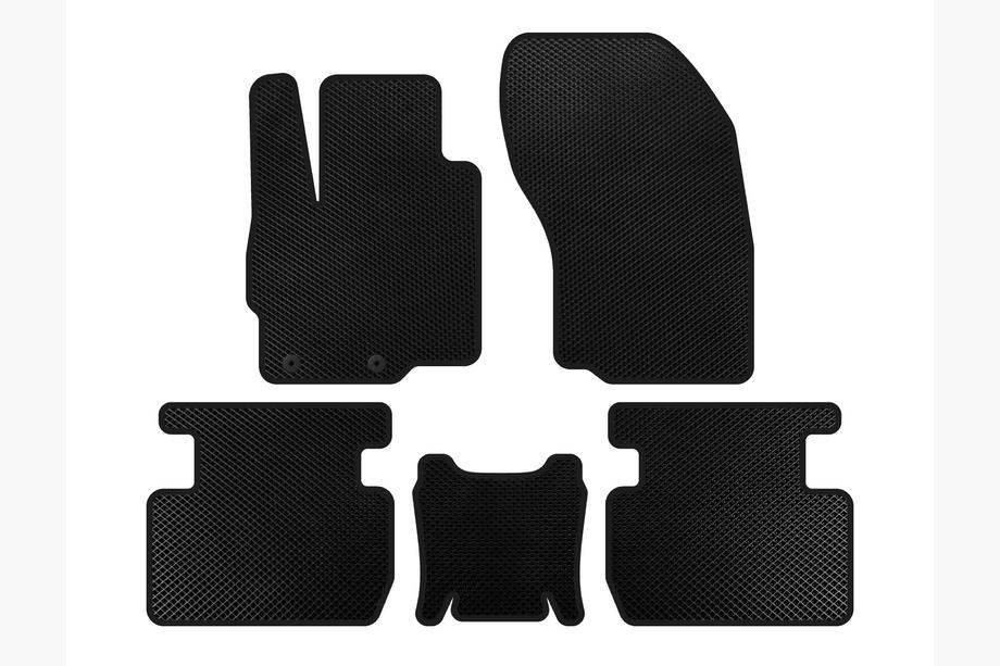 Mitsubishi Outlander 2021- EVA Floor Mats (Black) Image