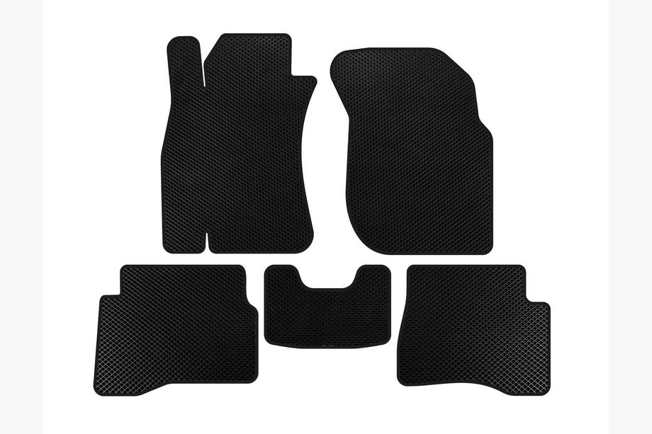 Nissan Almera N16 2000-2006 EVA Floor Mats (SD, Black) Image