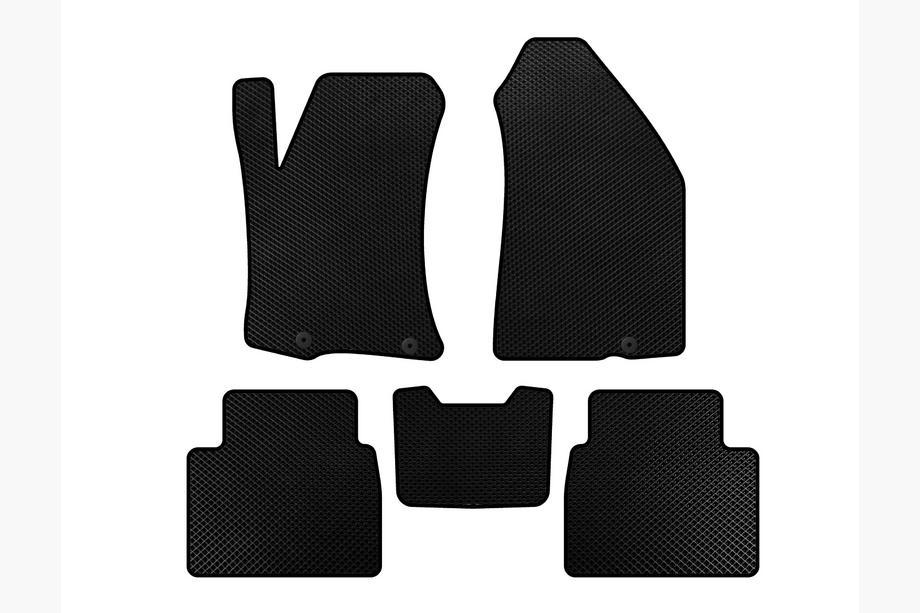 Nissan Altima 2012-2018 EVA Floor Mats (SD, Black) Image
