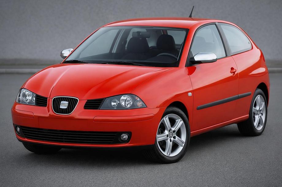 Seat Ibiza 2002-2009 Chrome Mirror Covers (2000-2002, 2 pcs, plastic) Image