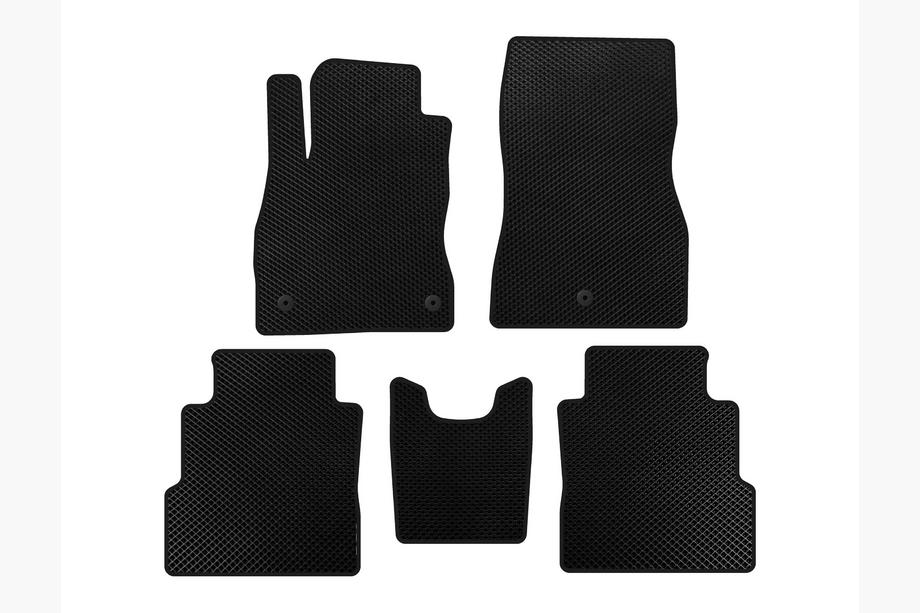 Nissan Kicks 2016- EVA Floor Mats (Black) Image