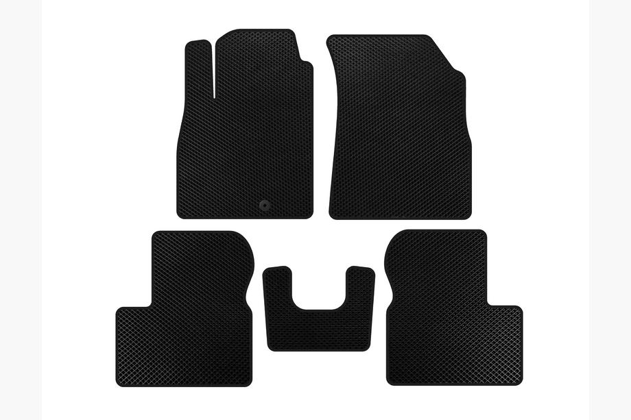 Nissan Micra K13 2011-2016 EVA Floor Mats (black) Image