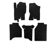 Nissan Navara 2006-2015 EVA floor mats (no compartments, black) photo 1