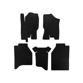 EVA floor mats (no compartments, black)