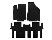 Nissan Pathfinder R52 2012-2021 EVA Floor Mats (2 Rows, Black) photo 1