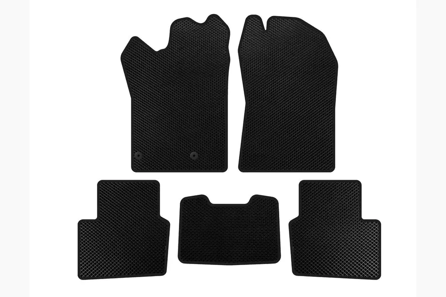 Nissan Qashqai 2021- EVA Floor Mats (Hybrid, Black) Image