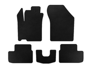 Opel Agila 2007-2015 EVA Floor Mats (HB, Black) photo 1