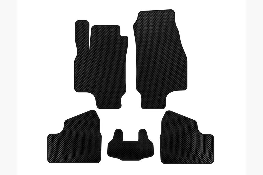 Opel Astra G classic 1998-2012 EVA Floor Mats (SD, Black) Image