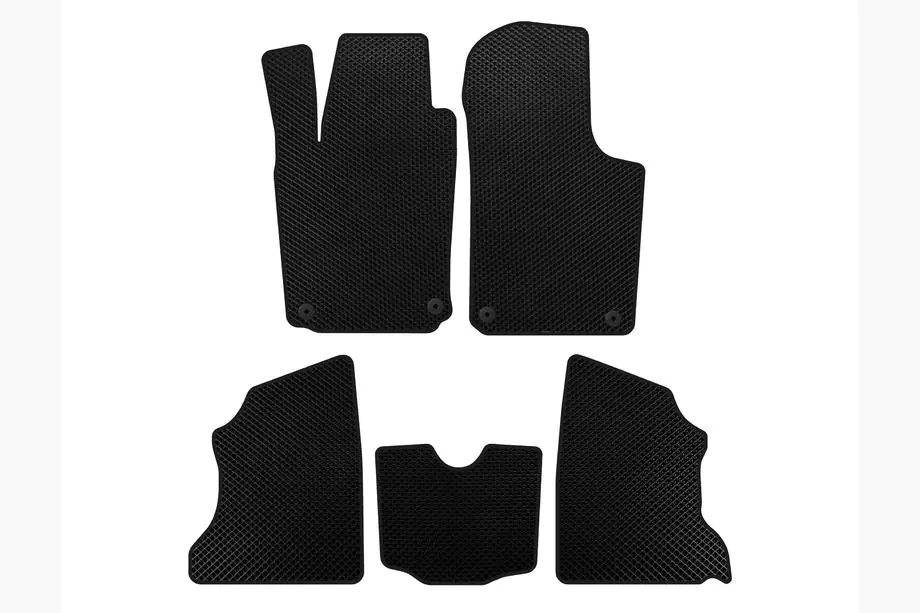 Opel Combo 2002–2012 EVA Floor Mats (Black) Image