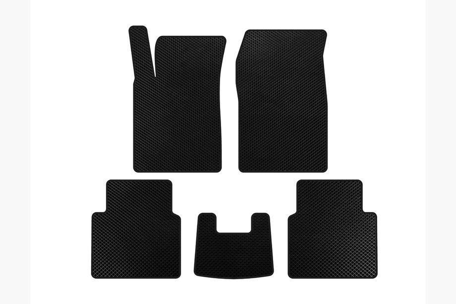 Opel Signum 2003-2008 EVA Floor Mats (HB, Black) Image