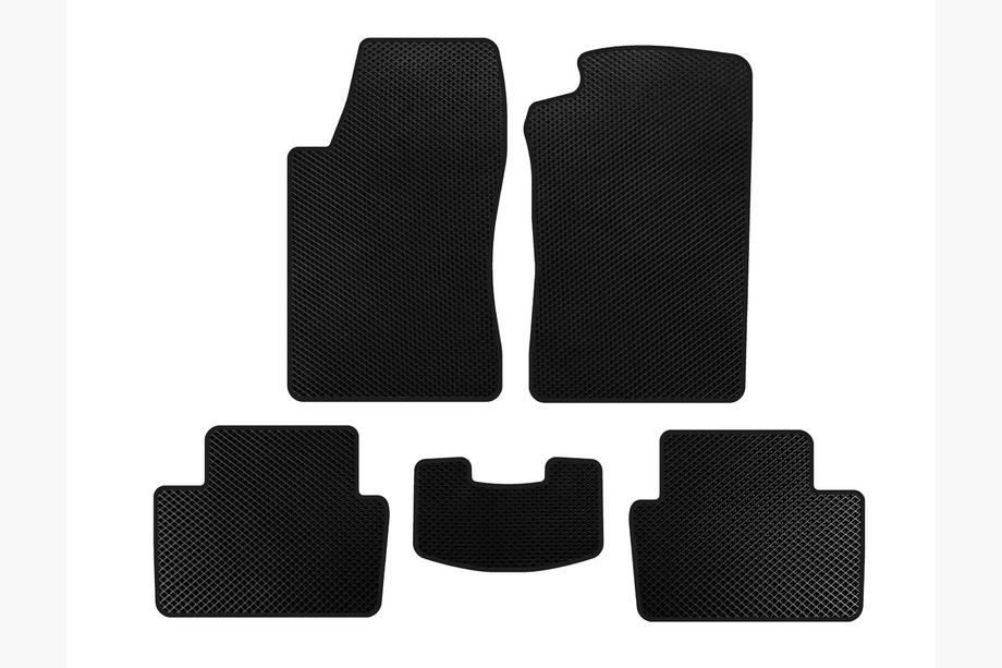 Opel Vectra B 1995-2002 EVA Floor Mats (LB, Black) Image