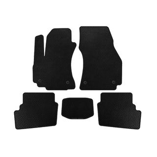 EVA Floor Mats (2 Rows, 2003-2005, 7-Seater, Black) Opel Zafira A 1998-2005