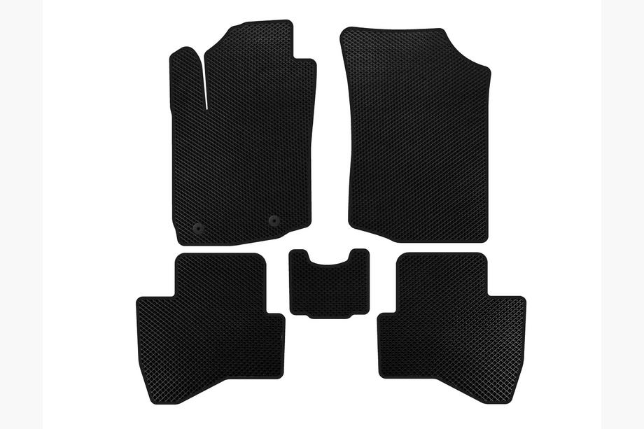 Peugeot 108 2014-2021 EVA Floor Mats (HB, Black) Image