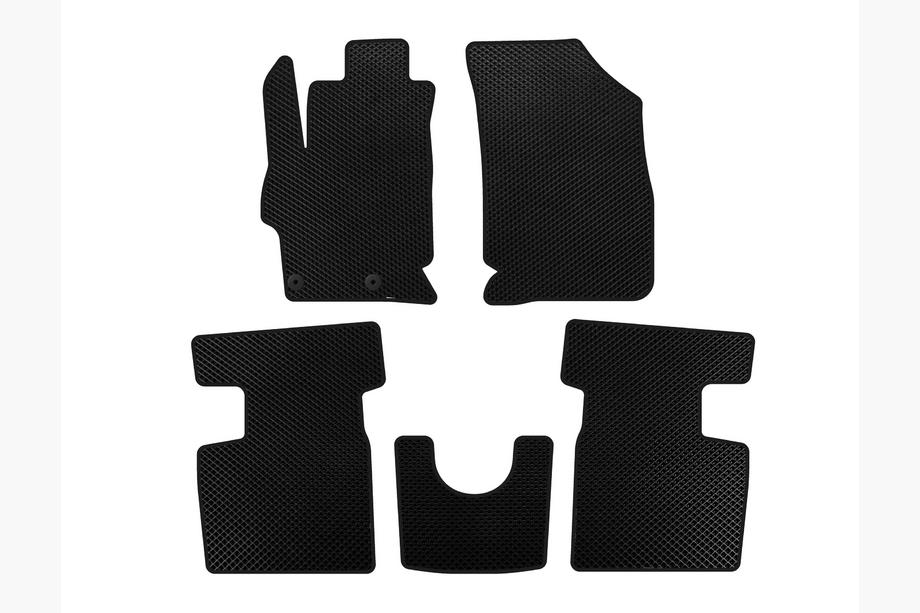 Peugeot 301 2012- EVA Floor Mats (2017+, SD, Black) Image