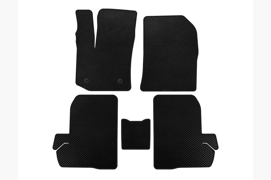 Renault Dokker 2013-2022 EVA Floor Mats (Black) Image