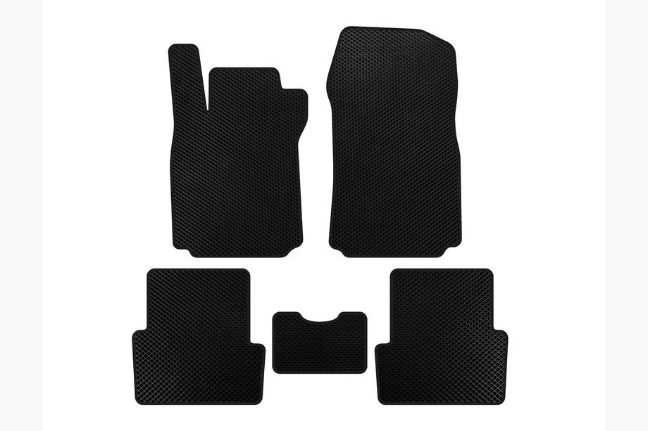 Renault Modus 2005-2012 EVA Floor Mats (black) Image
