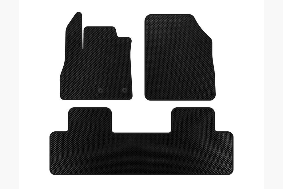 Renault Scenic/Grand 2016–2025 EVA Floor Mats (5-Seater, Black) Image