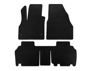 Renault Kangoo 2008–2020 EVA Floor Mats (2 Rows, 5-Door/7-Seater, Black) photo 1