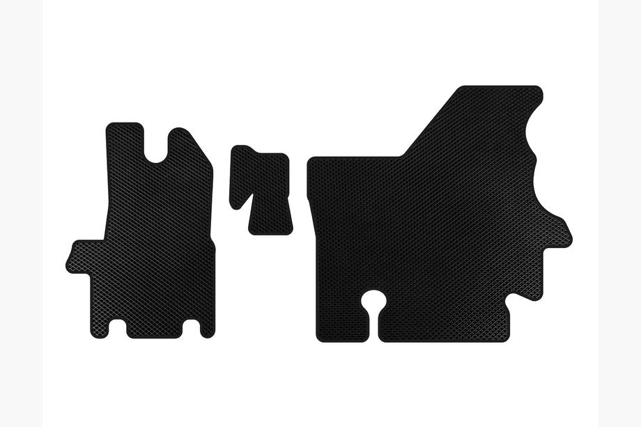 Renault Master 1998-2010 EVA Floor Mats (1998-2003, Black) Image