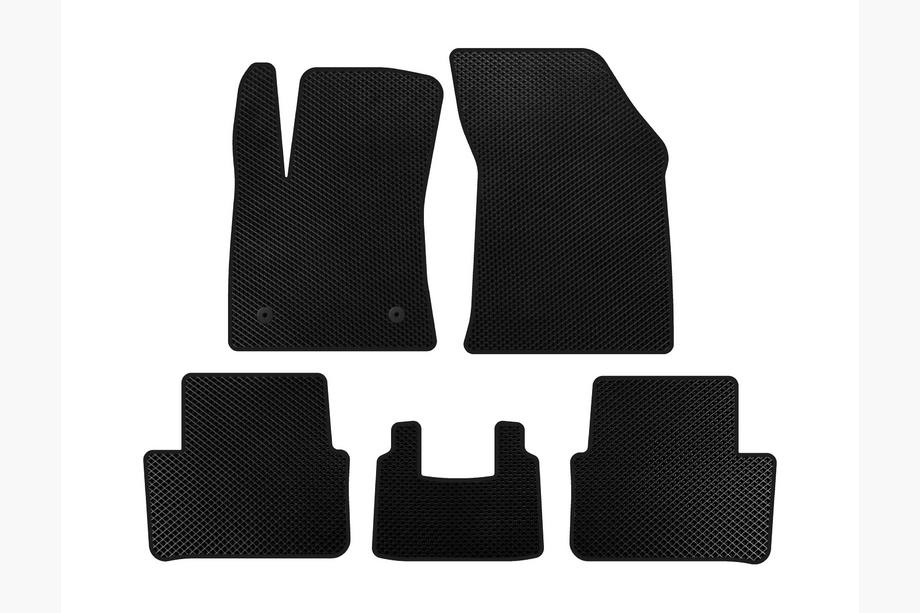 Renault Megane IV 2016-2025 EVA Floor Mats (2016-2020, SW, Black) Image