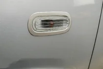 Seat Ibiza 2002-2009 Turn Signal Trim (2 pcs, Stainless Steel) photo 1