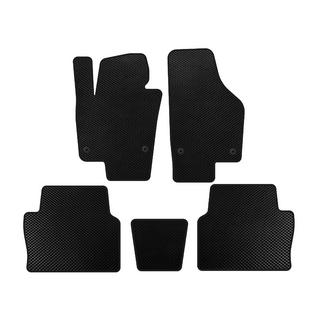 EVA Floor Mats (2 Rows, Black) Seat Alhambra 2010-
