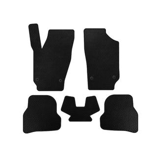 EVA Floor Mats (2010-2012, HB, 5-Door, Black) Seat Ibiza 2010-2017