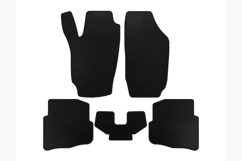 Seat Ibiza 2002-2009 EVA Floor Mats (black) Image