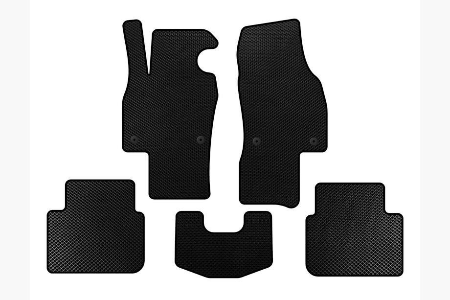 Skoda Scala 2018- EVA Floor Mats (HB, Black) Image