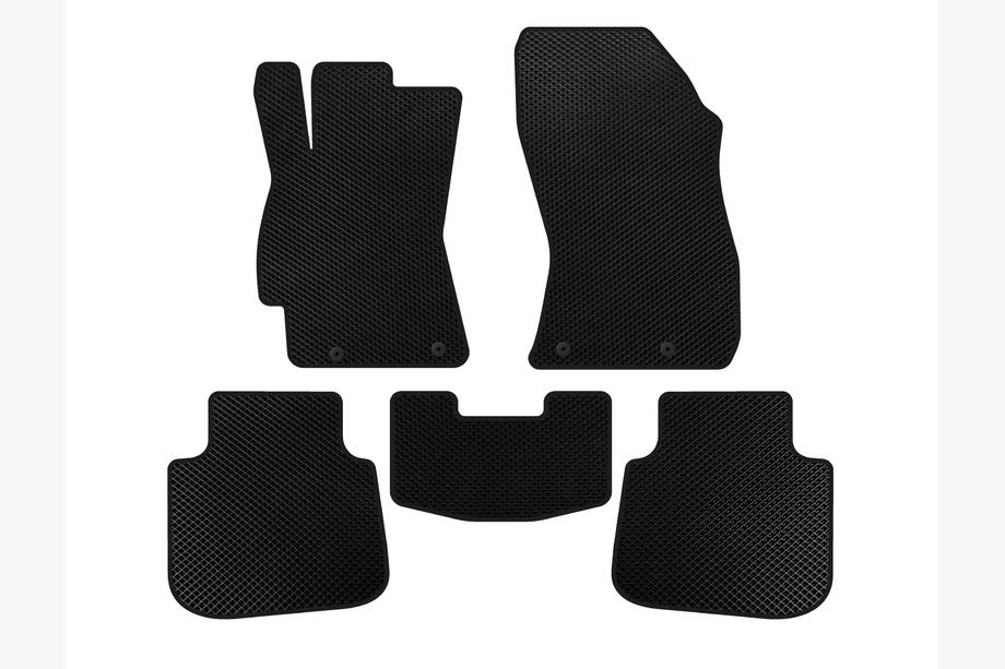 Subaru Legacy 2014-2019 EVA Floor Mats (SD, Legacy BN, Black) Image