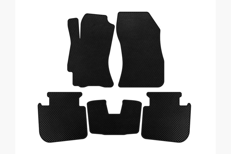 Subaru Legacy 2009-2014 EVA Floor Mats (2009-2013, SD, Black) Image