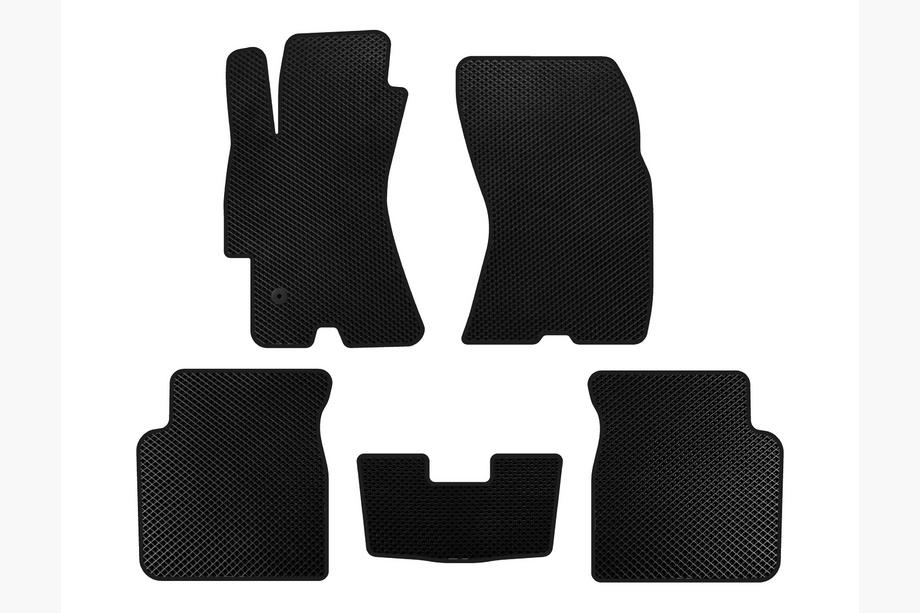 Subaru Outback 2005-2009 EVA Floor Mats (Black) Image