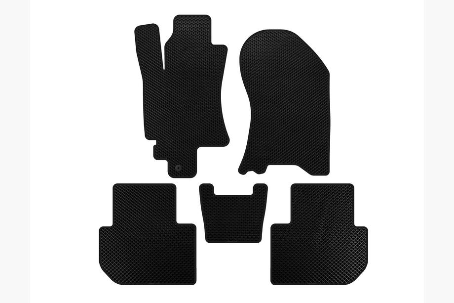 Subaru Tribeca 2005-2014 EVA Floor Mats (Black) Image