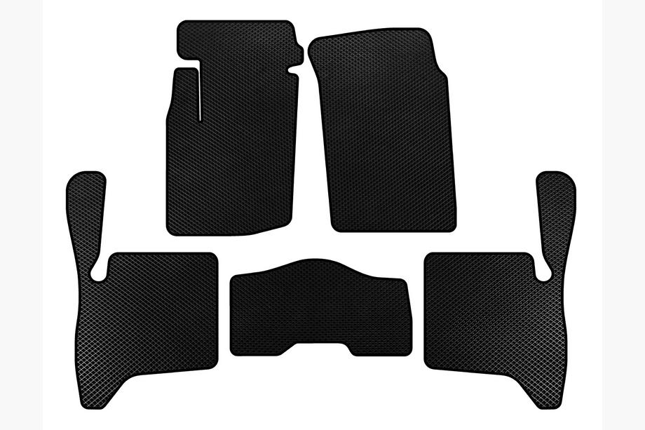 Suzuki Vitara 1998-2006 EVA Floor Mats (3-Door, Black) Image