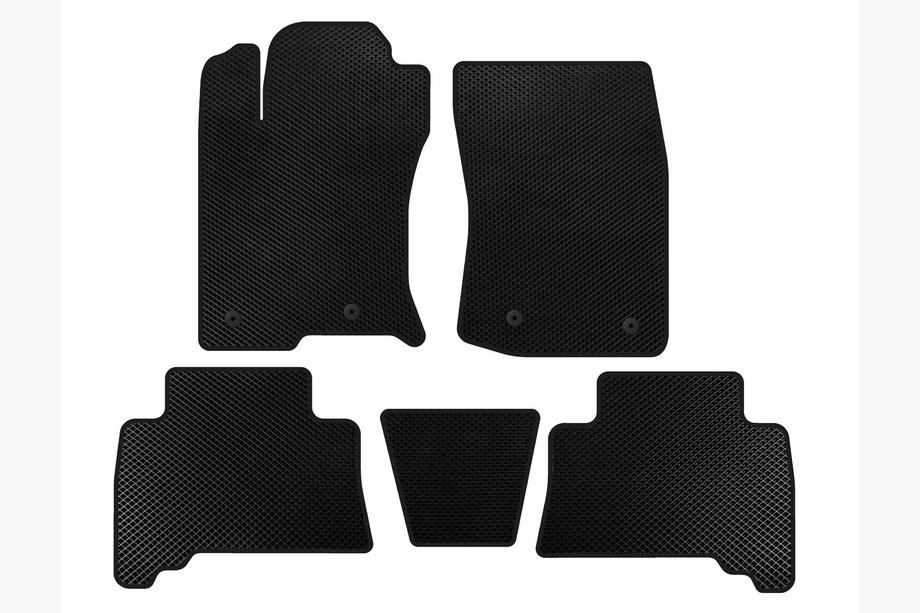 Toyota 4Runner 2009-2024 EVA Floor Mats (2009-2014, Black) Image