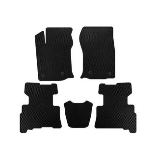 EVA Floor Mats (2 Rows, 2014-2024, 7-Seater, Black)