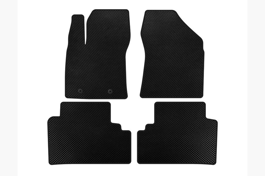 Toyota Avensis 2009-2018 EVA Floor Mats (SD, Black) Image