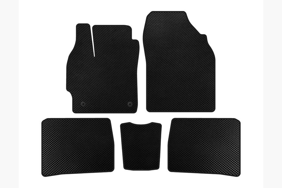 Toyota Prius 2009-2015 EVA Floor Mats (LB, Black) Image