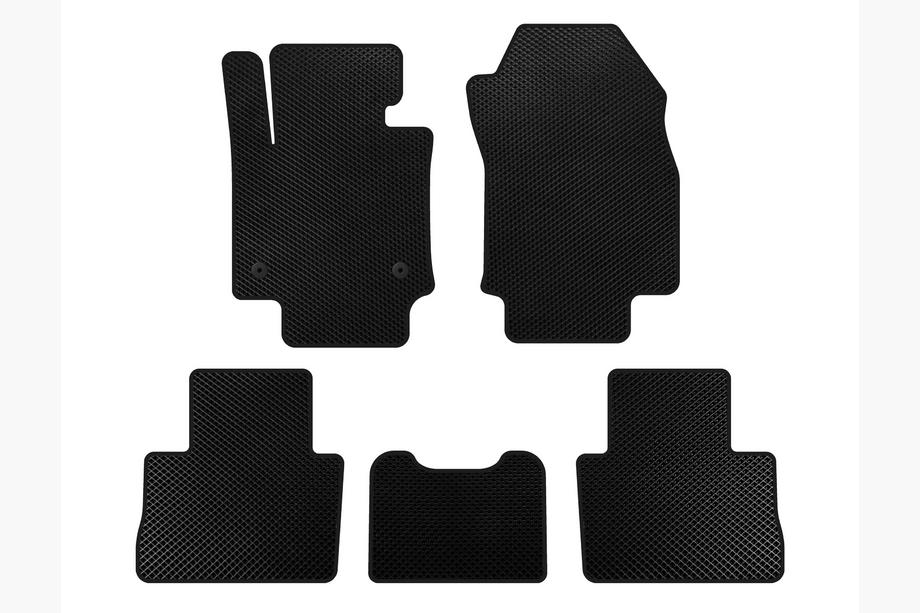 Toyota Rav 4 2019–2025 EVA Floor Mats (Black) Image