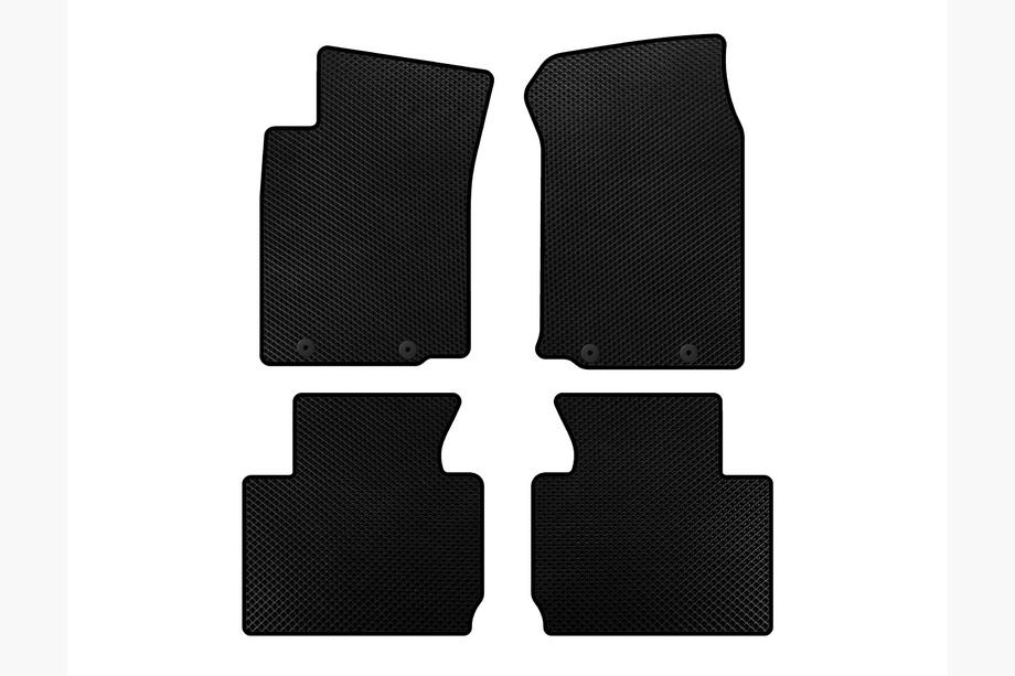 Toyota Tacoma 2004-2015 EVA Floor Mats (black) Image