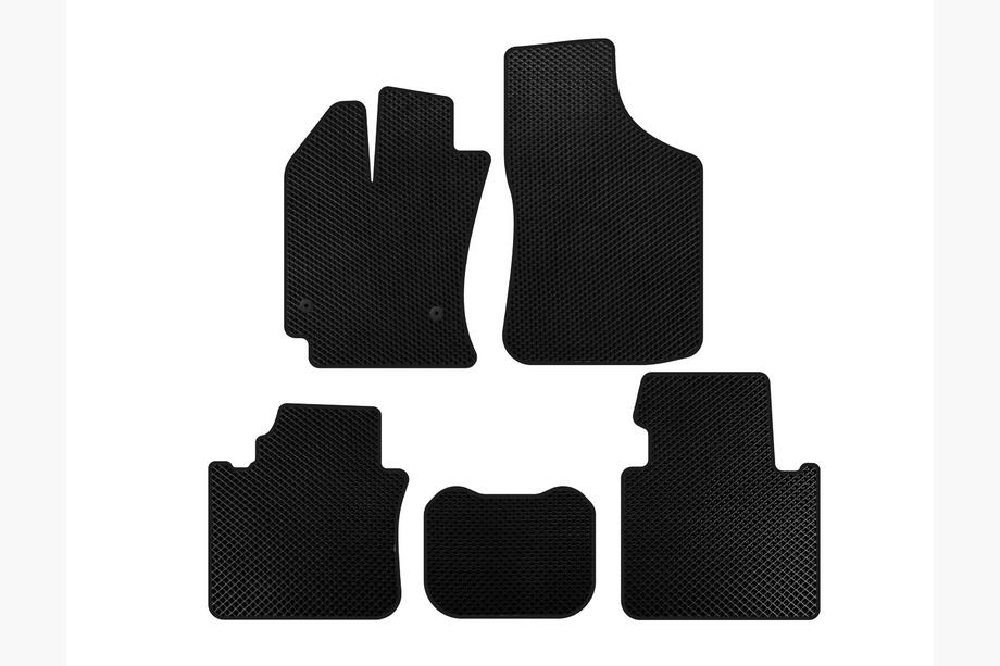 Toyota Venza 2008-2017 EVA Floor Mats (Black) Image