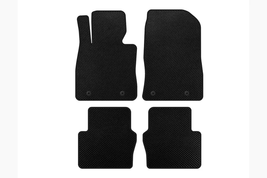Toyota Yaris 2010-2020 EVA Floor Mats (Electro, 2017-2020, SD, Black) Image