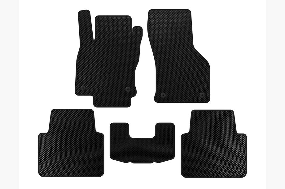 Volkswagen Arteon 2017-2025 EVA Floor Mats (LB, Black) Image