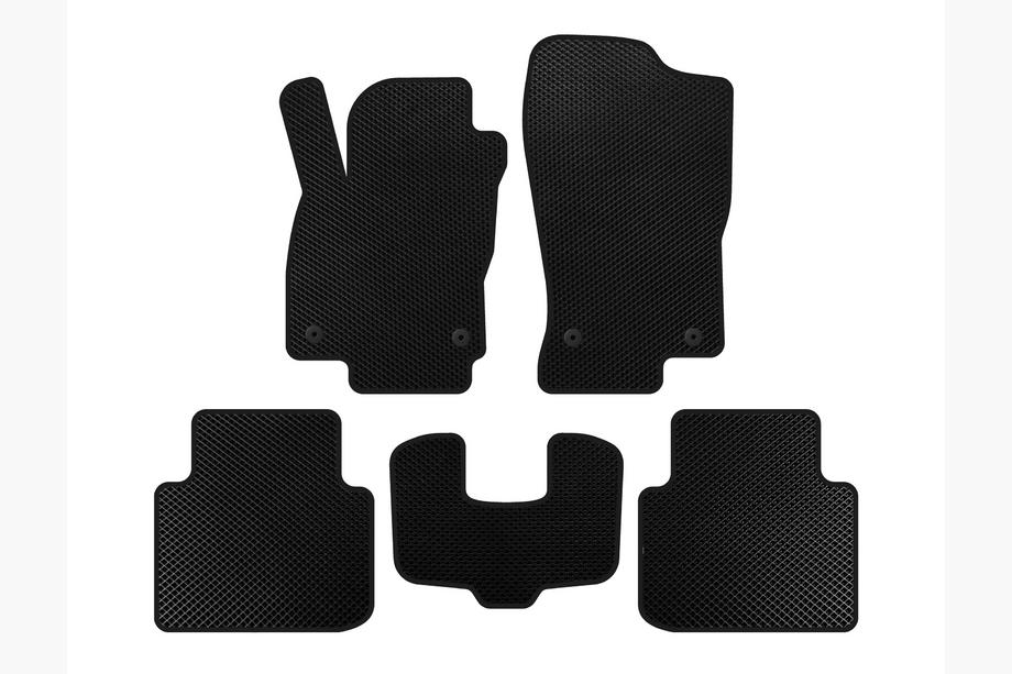 Volkswagen Arteon 2017-2025 EVA Floor Mats (2022+, LB, Black) Image