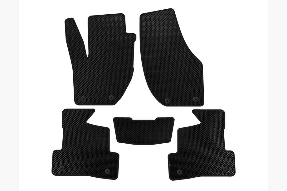 Volvo V40 2012- EVA Floor Mats (2016+, HB, Black) Image