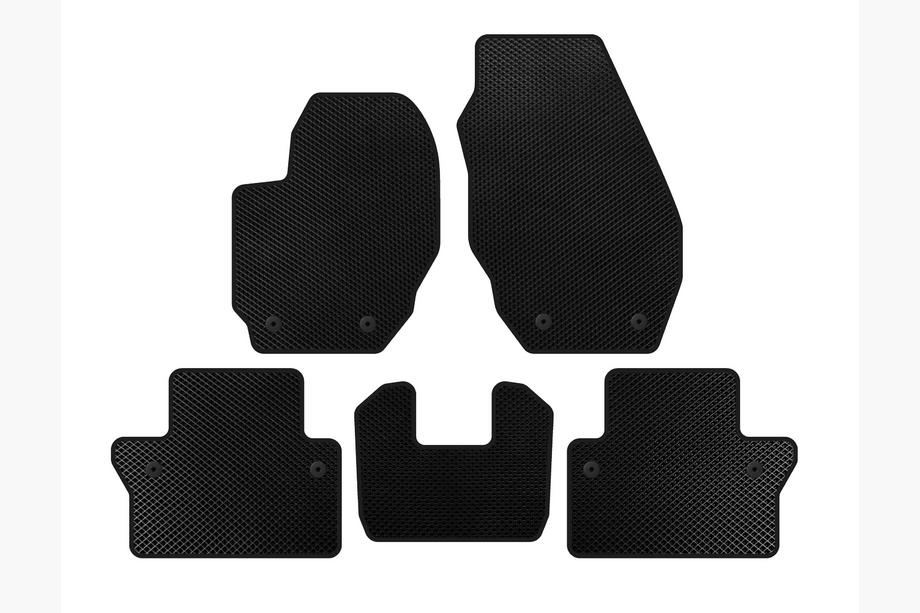 Volvo V70 2007-2013 EVA Floor Mats (black) Image