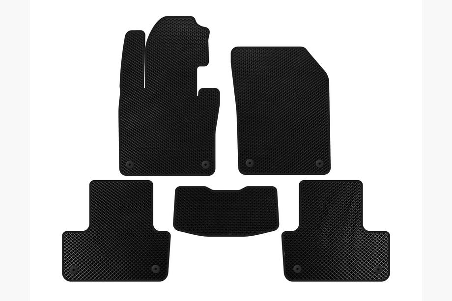 Volvo XC60 2017- EVA Floor Mats (Black) Image
