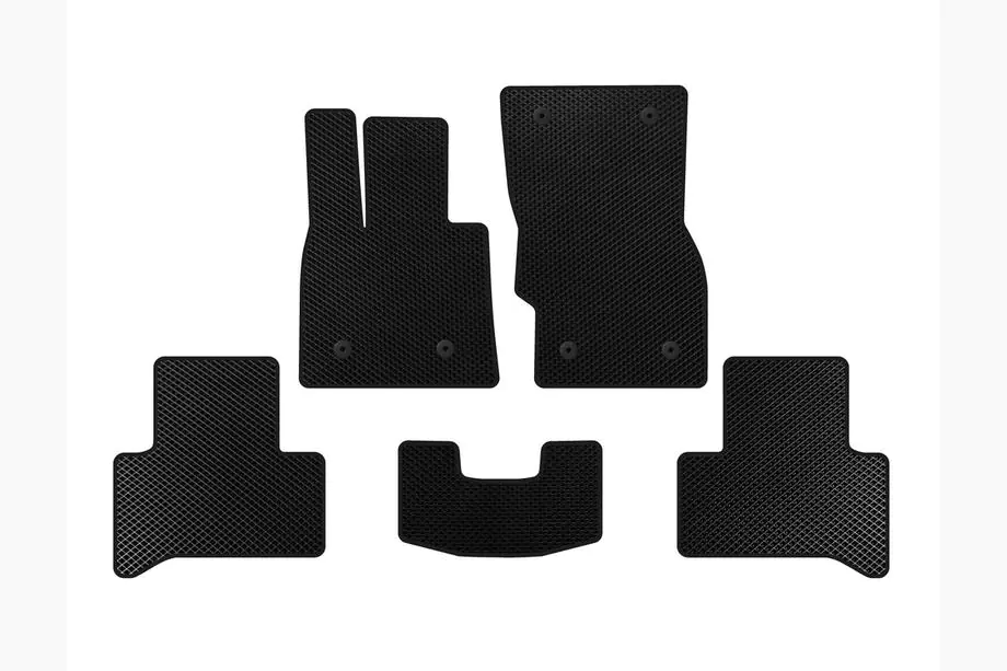 Alfa Romeo Stelvio 2016- EVA Floor Mats (Black) Image