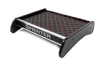 Mercedes Sprinter W907/W910 2018- Dashboard Shelf (Black with Red Stitching) photo 3