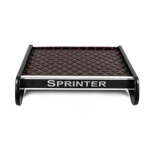 Dashboard Shelf (Black with Red Stitching) photo 2